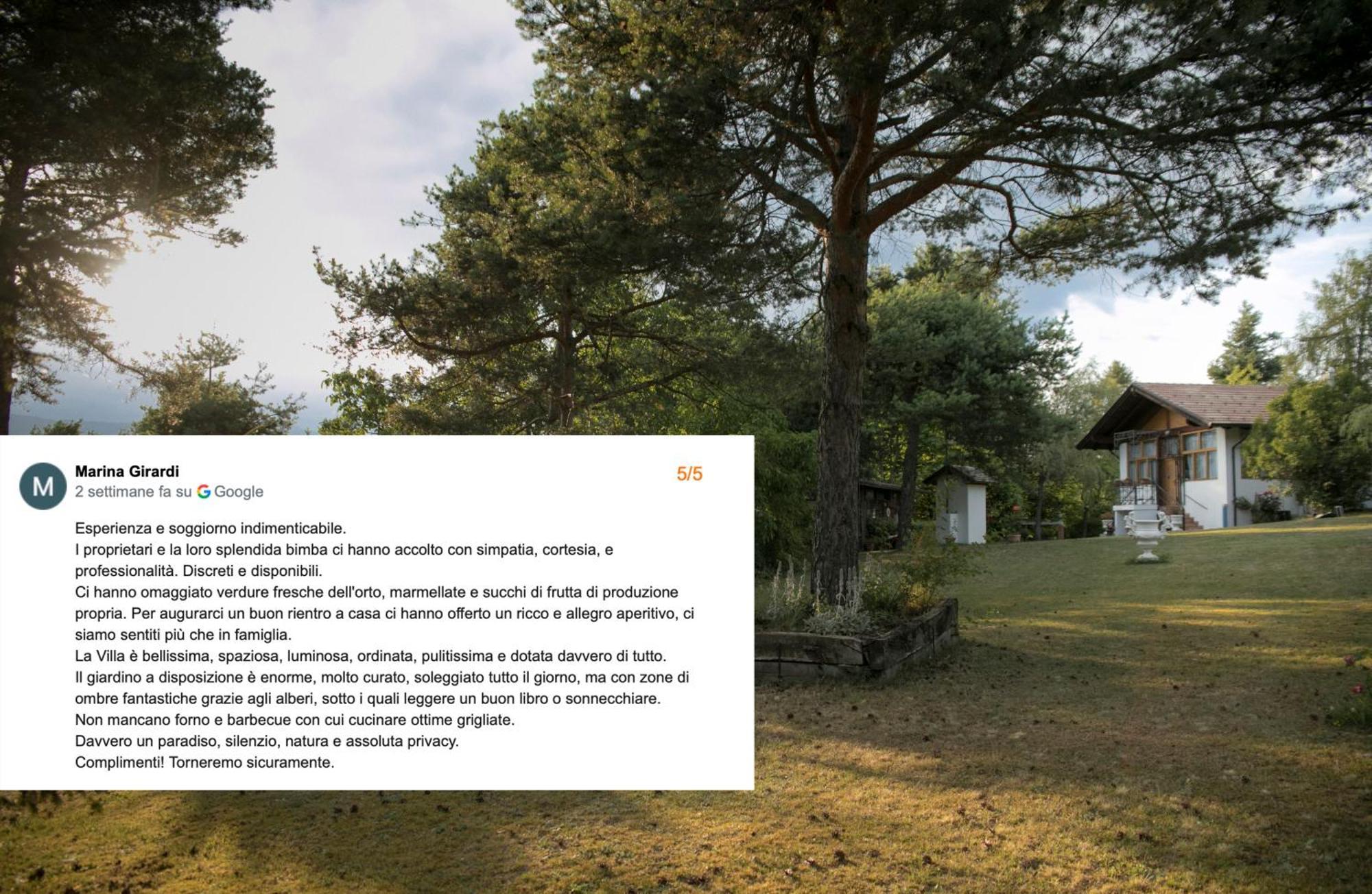 La Villa Del Barone Predaia Exteriör bild
